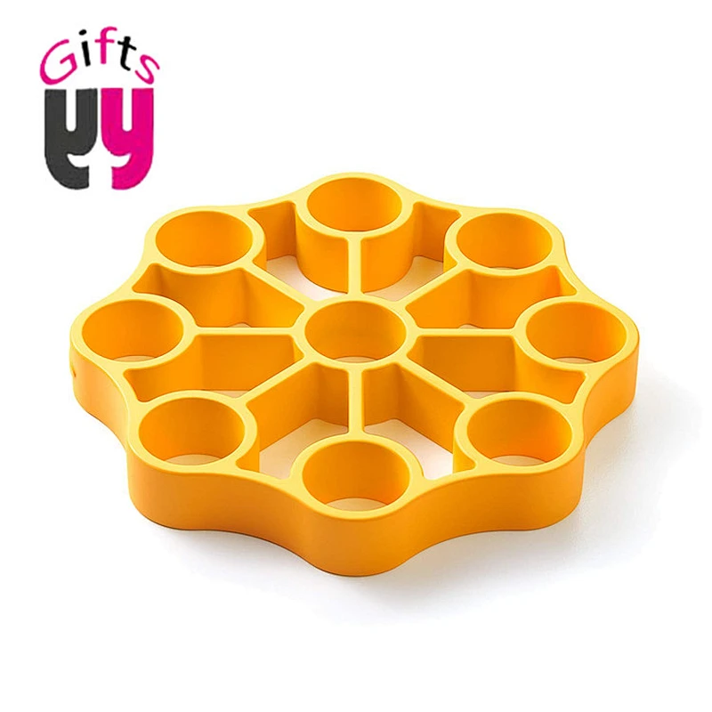 disposable new 9 cavity silicone egg trays egg ring