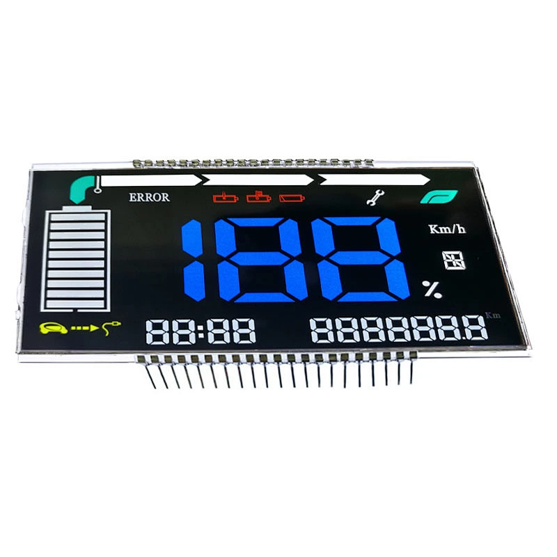Power speed meters Va Black Ground indicator lcd glass display Panel LCD screen
