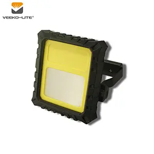 960 LUMENS 24PCS SMD RECHARGEABLE 2018 HOT SALE PLASTIC HANGING HOOK WORKING LIGHT FLOOD LIGHT