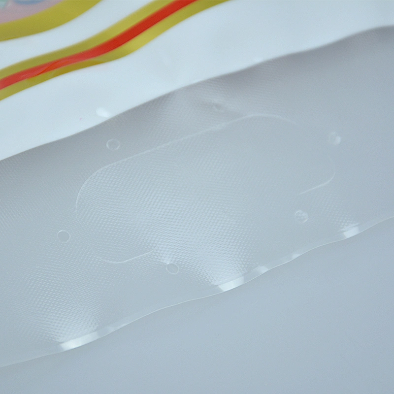 Customized PE food vacuum plastic bag for market use
