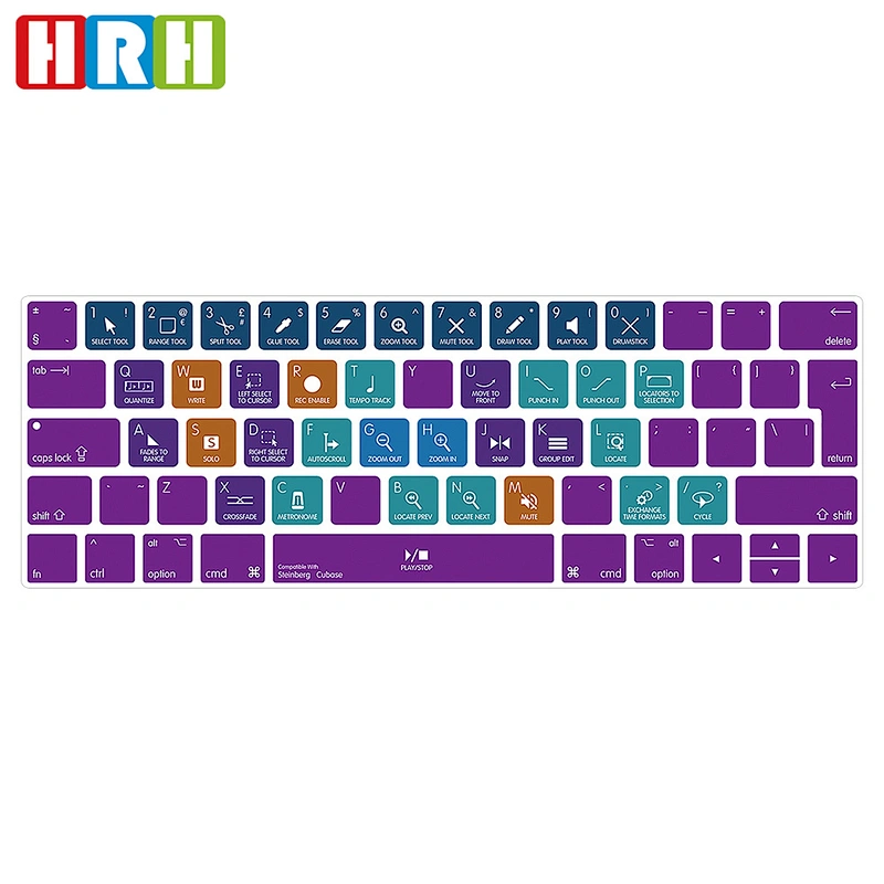 aliexpress shopping  EU/UK Steinberg Cubase shortcut TPU Keyboard Skin Cover for Macbook Pro Touch Bar