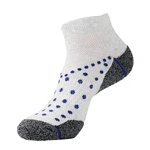 custom design wholesale unisex cotton running ankle socks sport