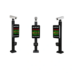 Shenzhen Anxia LPR License Plate Recognition Car Parking System with HD Camera