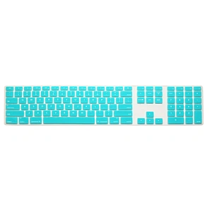 Numeric keypad skin silicone keyboard cover for imac G6 US silicone cover for keyboard for imac