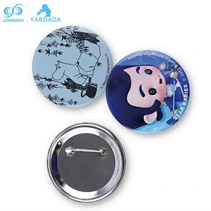 wholesale to custom promotion button metal badge button pins