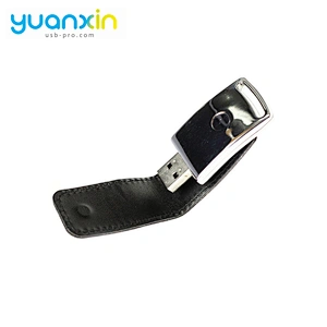 High Quality Black Colors 64 Gb Leather Usb Flash Drive Pendrive 64Gb Memory