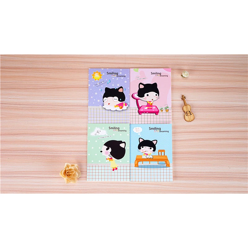 2019 Imported School Supplies Bulk Cheap Cartoon Cute Paper Plain Cable notebook For Children