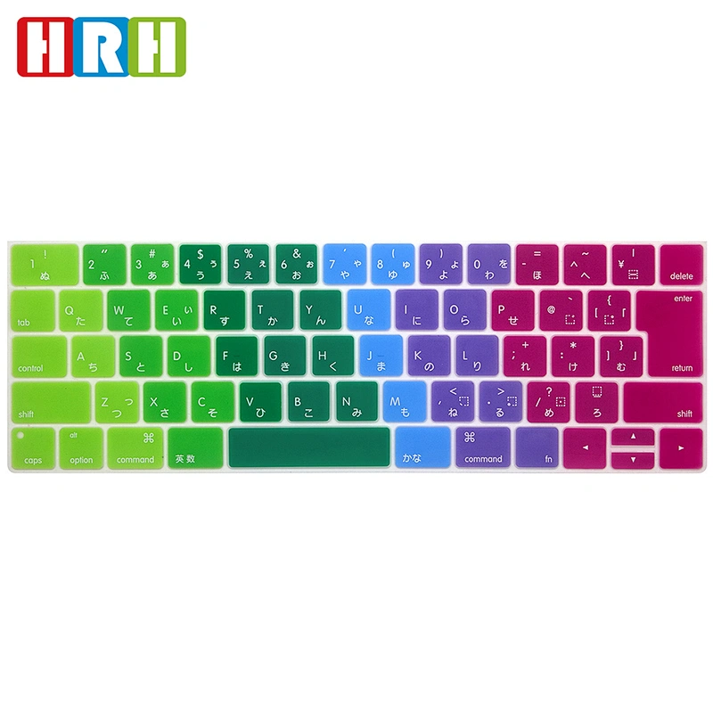 Custom Silicone Keyboard Cover For Macbook Pro 13 Touch Bar A1706 A1707 Japanese Version