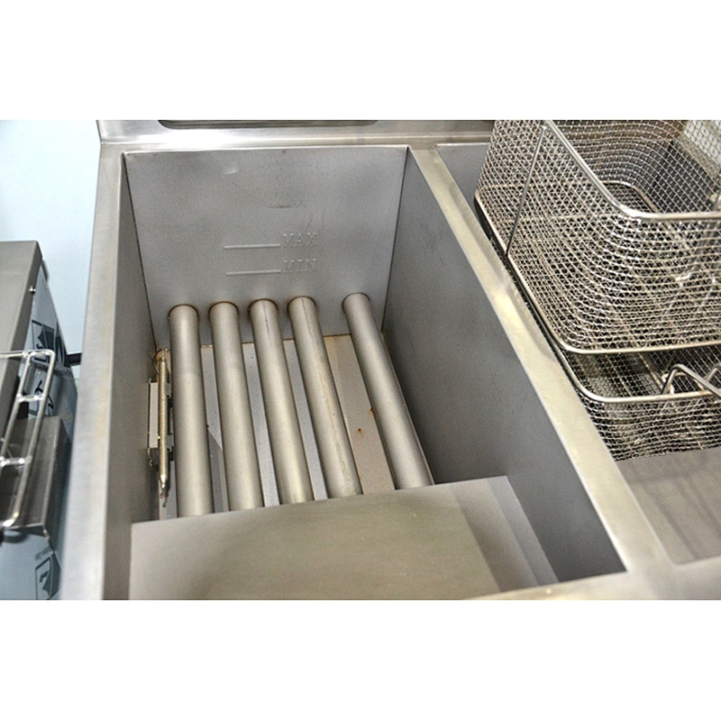 CE proved stainless steel table top commercial electric pressure chicken deep fryer for sale