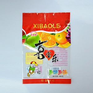 Customized wholesale recycled food packaging use custom printed PE plastic bag
