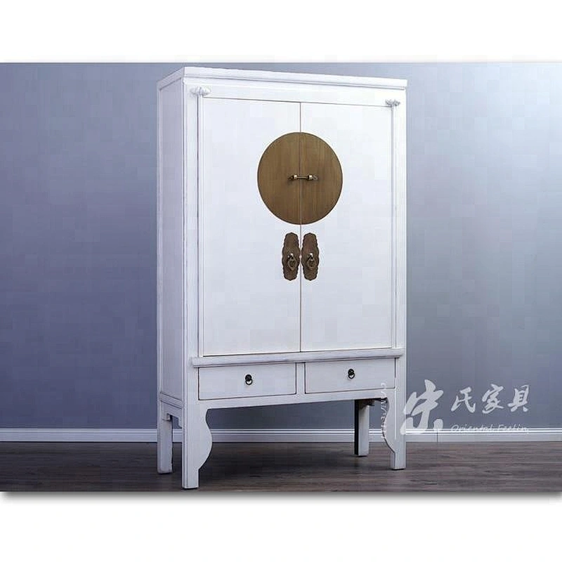 oriental solid wood pine storage bedroom furniture