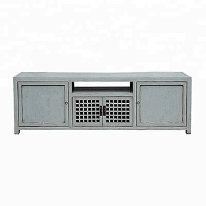 chinese antique solid wood pine tv console old furniture