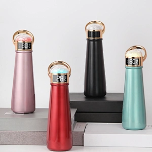 2019 New Creative Intelligence insulating Cup Luxury Gift Vacuum Cup for Girl 304 Stainless Steel High Quality Water Bottle
