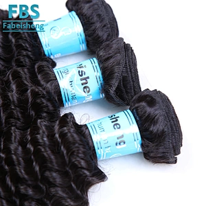 2017 FBS best quality hot selling 100% loose human hair extension wholesale