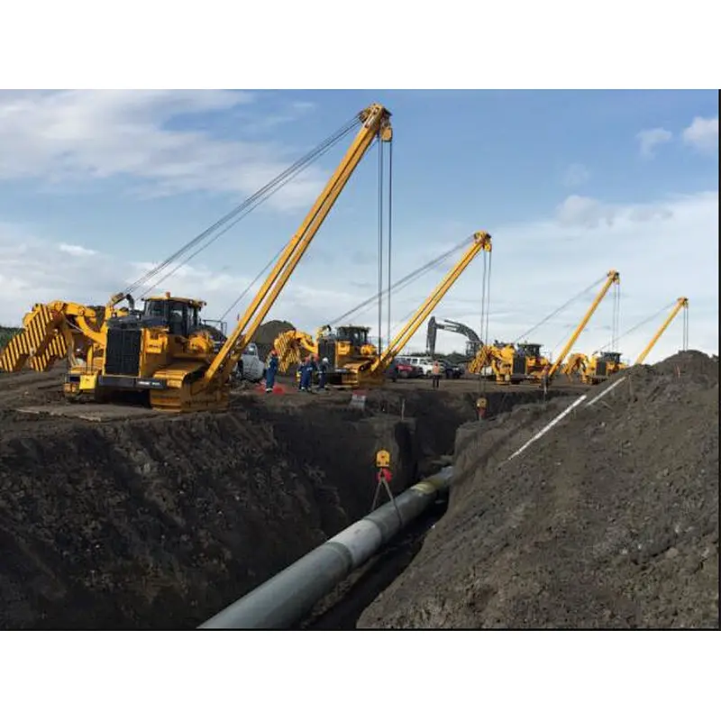 PL3005E rotating pipe layer pipelayer sets new standard for safety and productivity