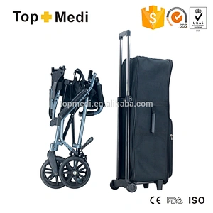 Rehabilitation Therapy Supplies Properties aluminum lightweight portable wheelchair