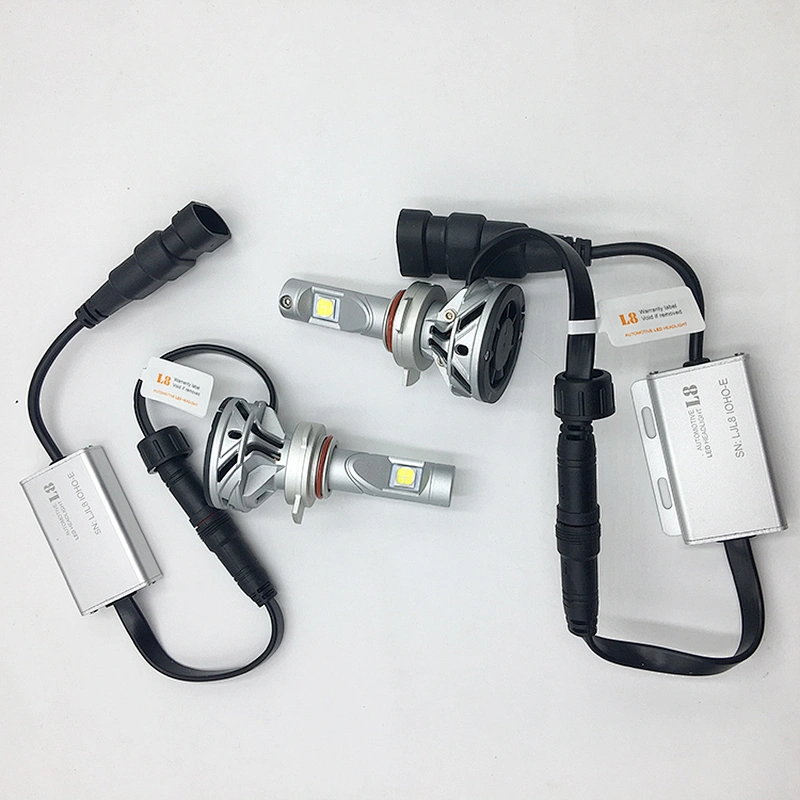2018 6000K L8 XHP70 led headlight 7000lm auto 9012 h7 led xhp70 with 3 years warranty