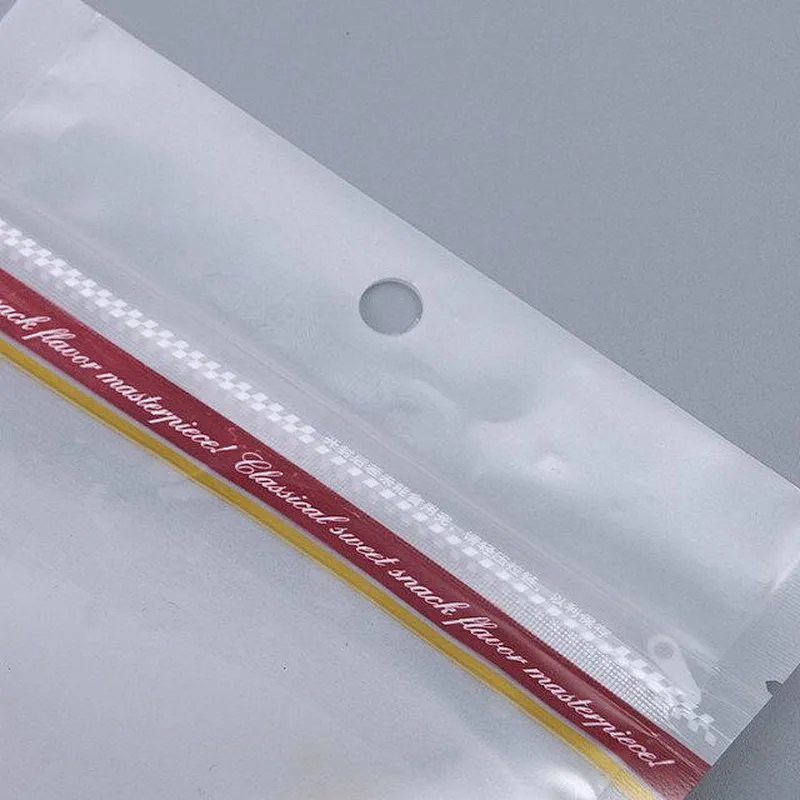 Wholesale transparent PE plastic packaging bags