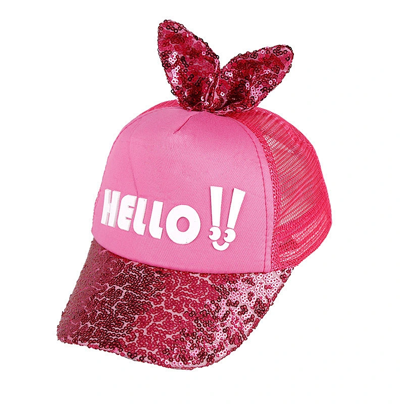 Spring autumn cotton baby hat baseball caps kids hats with ear