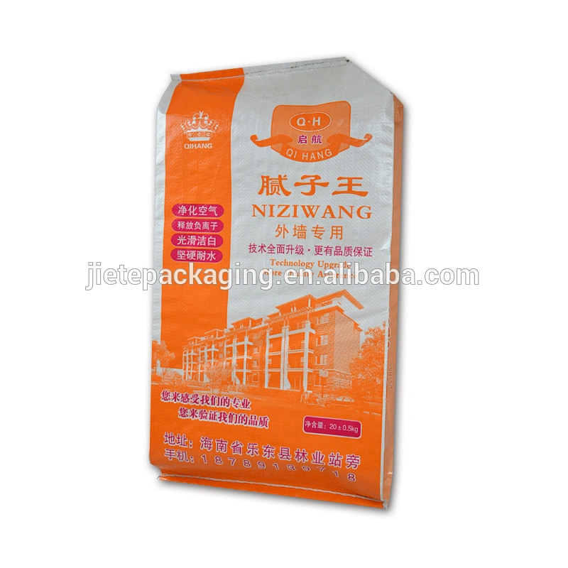 sand bag for tent, putty powder bag with valve port 20kg