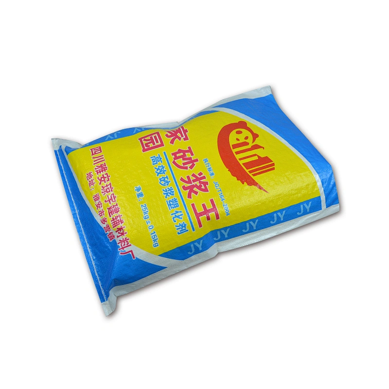 25kg bilding mortar packing bag pp woven self-seal bag for packaging