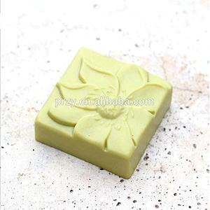 Lotus handmade silicone soap mold DIY mold