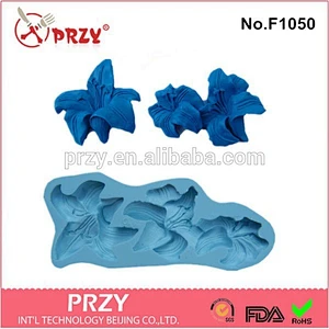 F1050 PRZY High Quality Sugarcraft Cake Decorating Silicone Mold