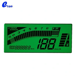 Custom digit segment lcd display transparent lcd module