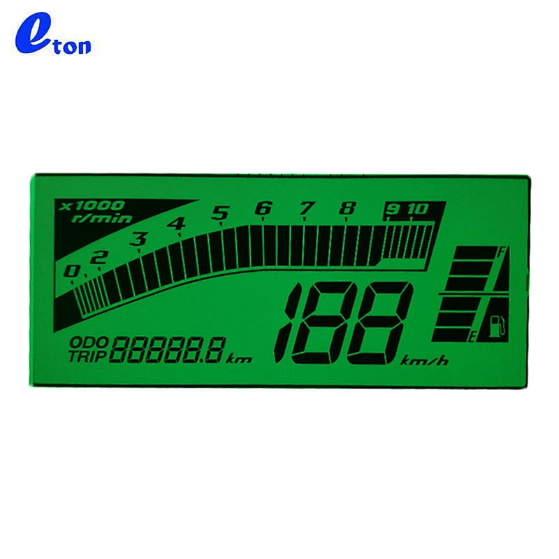 Custom digit segment lcd display transparent lcd module