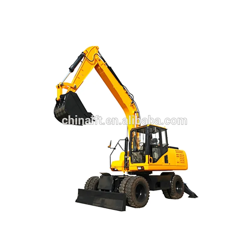13 tons small digging wheel tyre mini excavator for sale Malaysia