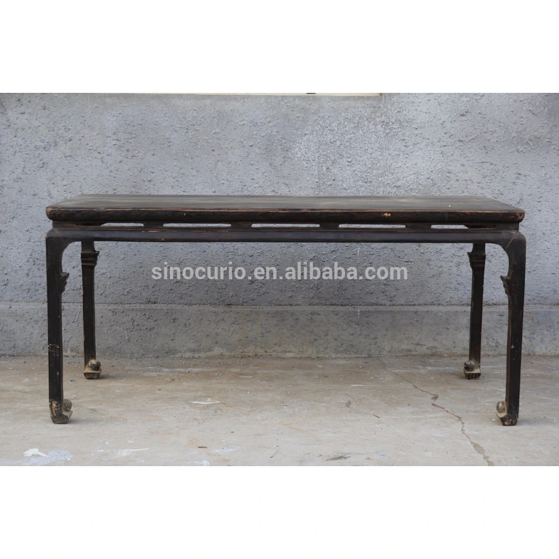 Chinese antique table dinning table set 6 chairs wholesale furniture china