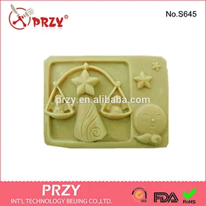 handmade silicone libra soap molds