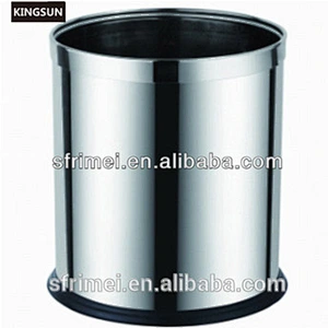 Factory Price Stainless Steel Home Usage Waste Bin Trash Can