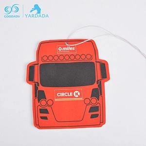 custom desgin hanging paper car air freshener