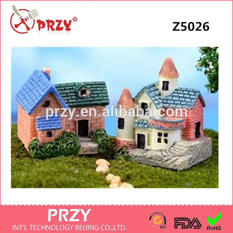 2017 PRZY Decorative furnishing articles silicone mold Luxury house silicone mold 3d house silicone mold