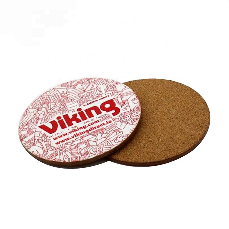 Wholesale hot-resistance table accessories custom cup coaster