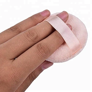 Trending Products New Arrivals Microfiber Beauty Facial Sponge Make Up Baby Soft Velvet Face Makeup Powder Puff Applicator