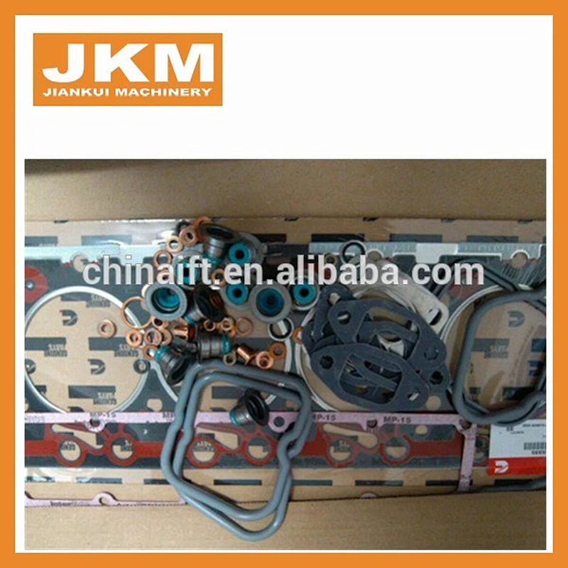 gasket repair kit 4955590 ISBe Upper Lower gasket kit 4025107 4025108 Engine oil pressure sensor 4921497