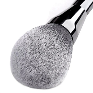 OEM cosmetic tools custom logo makeup brush dual head powder blush brush