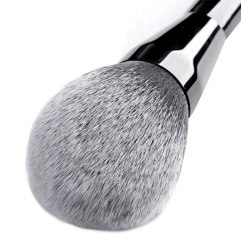 OEM cosmetic tools custom logo makeup brush dual head powder blush brush