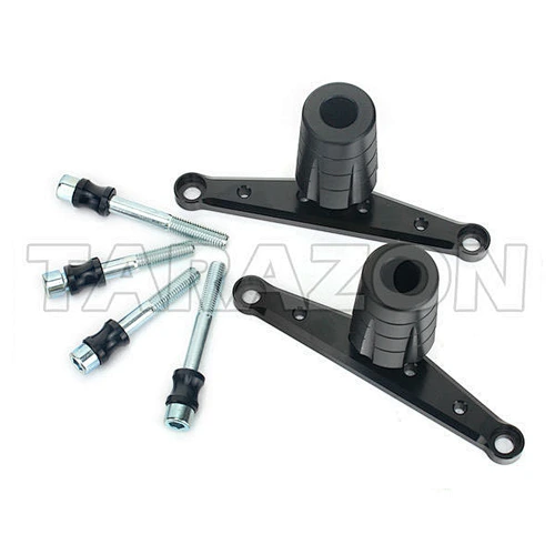CNC machined motorcycle Frame Slider plastic protector for Yamaha vmax 1700