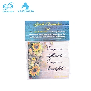 2018 New design mini cute printing flowers picture fridge magnet