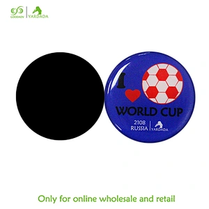 High quality 3D Football Cup pattern epxoy fridge magnet, strong suction and beautiful in stock.