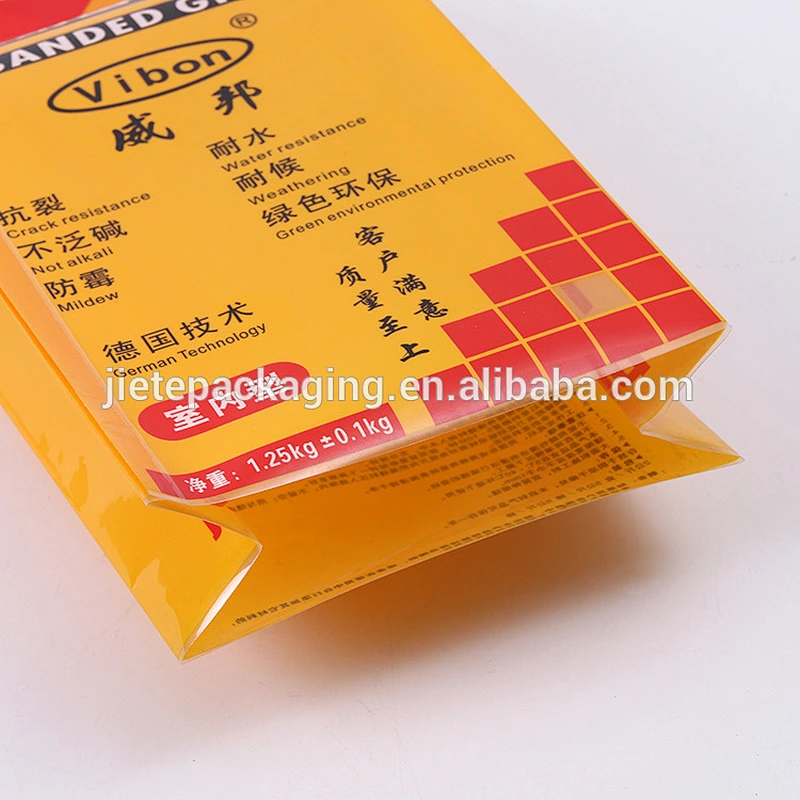 Superior quality customized PE bags with handle for packing grout