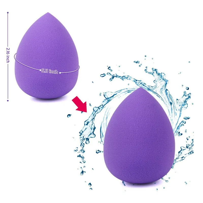 Customized Color Waterdrop Makeup Sponge Make Up Powder Puff