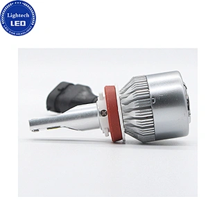High Quality Dual Color Led Headlight C6 Led Auto Light Lamp H4 H13 9004 9007 H1 H3 H7 H8 H9 9005 9006 Headlight Car Led H11