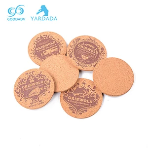 Custom cork coaster in box cork back placemat & coasters coaster cork