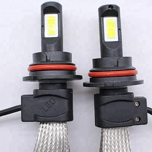 GT7 Fanless 9004 HI/LO LED Headlight Bulbs Conversion Kit For Cars