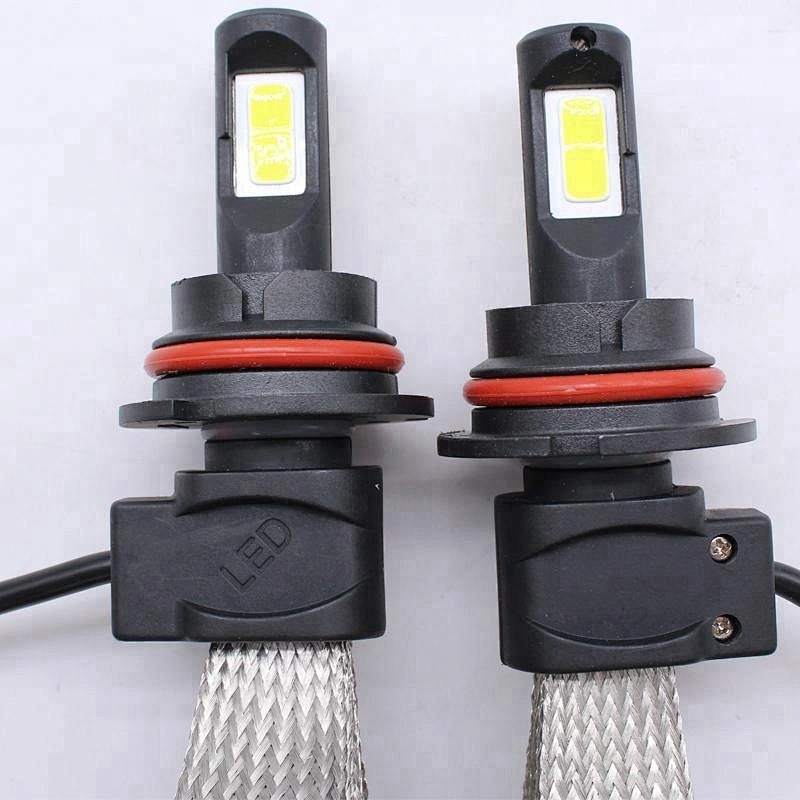 GT7 Fanless 9004 HI/LO LED Headlight Bulbs Conversion Kit For Cars