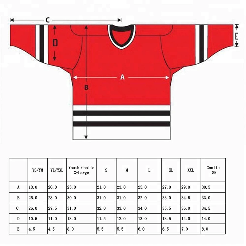 EALER Whosale Soild white Training Ice Hockey Jersey In Stock